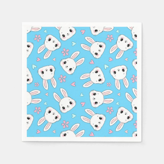 Servilleta De Papel Bunnies (Anverso)