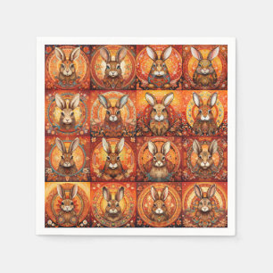 Servilleta De Papel Bunnies 16