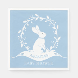 Servilleta De Papel BUNNY Boys Baby Shower Paper Napkins