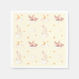 Servilleta De Papel Bunny Dreams Neutral Baby Shower