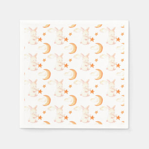 Servilleta De Papel Bunny Dreams Neutral Baby Shower