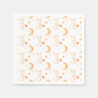 Servilleta De Papel Bunny Dreams Neutral Baby Shower