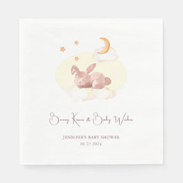 Servilleta De Papel Bunny Dreams Neutral Baby Shower