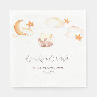 Servilleta De Papel Bunny Dreams Neutral Baby Shower
