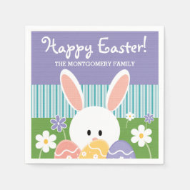 SERVILLETA DE PAPEL BUNNY EASTER EGG