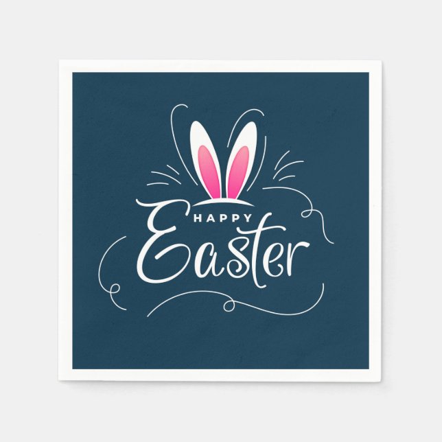 Servilleta De Papel Bunny Hops & Easter Joy (Anverso)