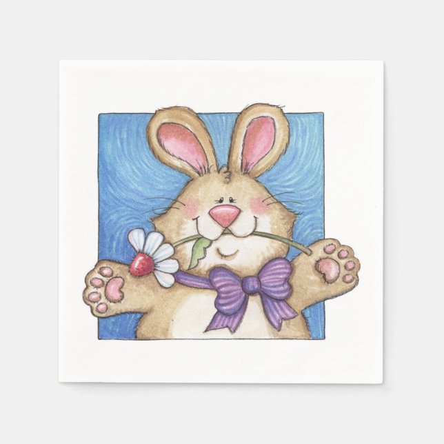 Servilleta De Papel Bunny - Napkins de papel (Anverso)