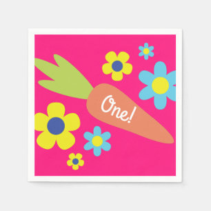 Servilleta De Papel Bunny Rabbit Easter Spring Birday Party