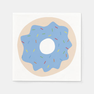 Servilleta De Papel Buñuelo adorable (azul)