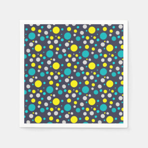 Servilleta De Papel Burbujas coloridas y afortunadas