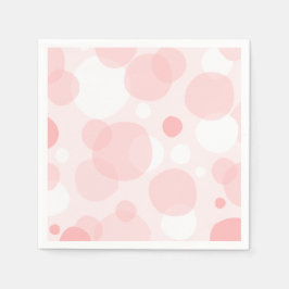 Servilleta De Papel Burbujas rosadas