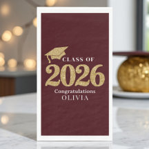 Burgundy Profundo Clase De 2026