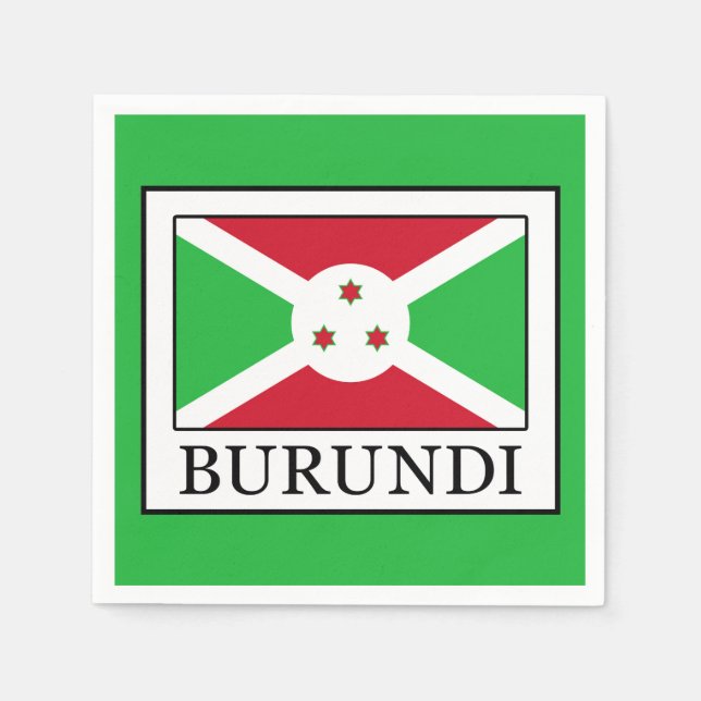 Servilleta De Papel Burundi (Anverso)