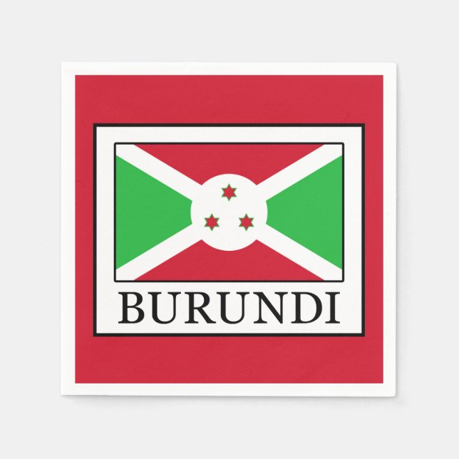 Servilleta De Papel Burundi (Anverso)