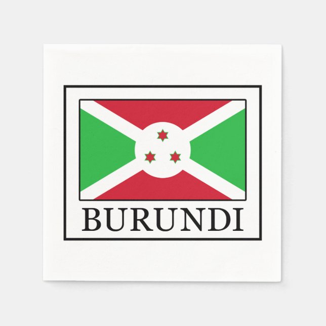 Servilleta De Papel Burundi (Anverso)
