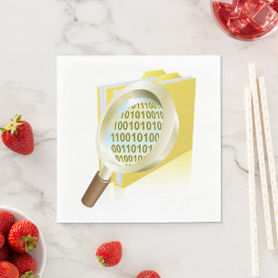 Servilleta De Papel Búsqueda binaria de archivos digitales de vidrio d