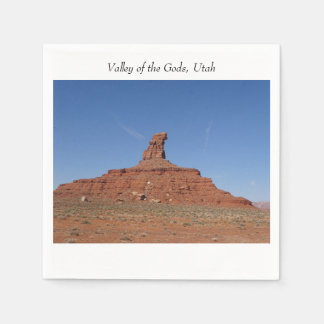Servilleta De Papel Butte en el Valle de los Dioses, Utah