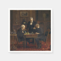 Caballeros jugando al ajedrez (Thomas Eakins)