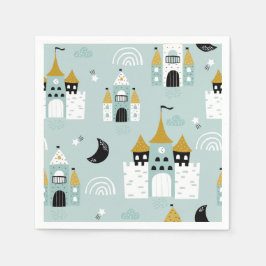 Servilleta De Papel Caballeros y dragones | Fairytale Birthday Party