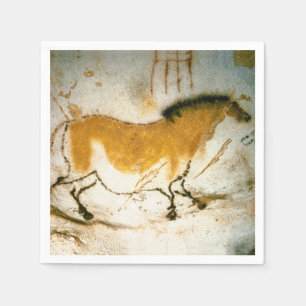 Servilleta De Papel Caballo chino, pinturas de cavernas prehistóricas 