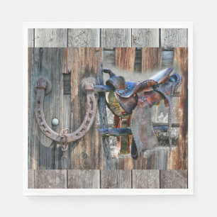 Servilleta De Papel Caballo de caballo herradura ruso occidental