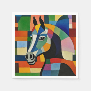 Servilleta De Papel Caballo de colores