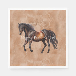 Servilleta De Papel Caballo marrón occidental