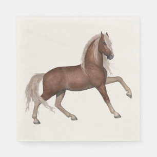 Servilleta De Papel Caballo País Occidental Vaquero Ecuestre Vaquera