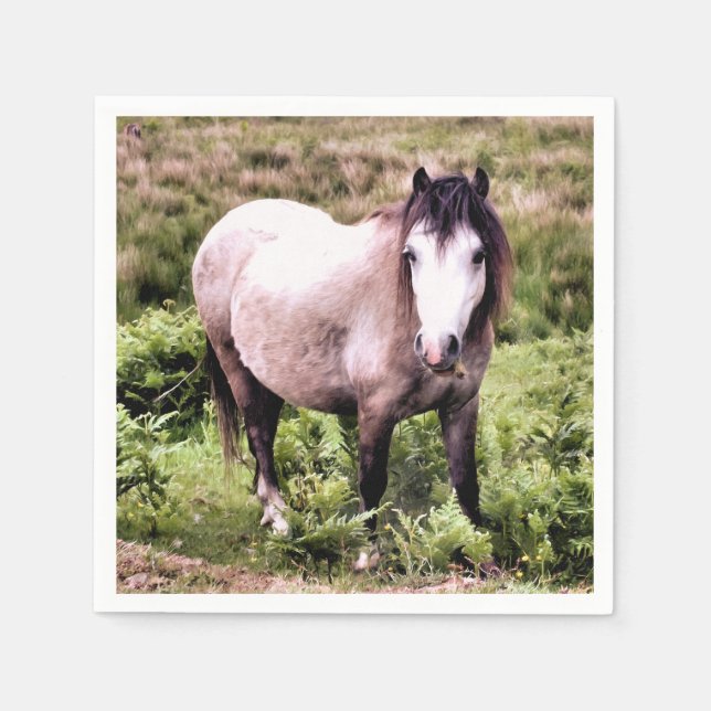 SERVILLETA DE PAPEL CABALLOS (Anverso)