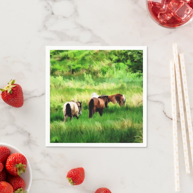 SERVILLETA DE PAPEL CABALLOS (In situ)