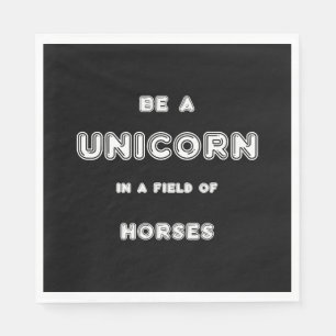 Servilleta De Papel Caballos de Unicornio