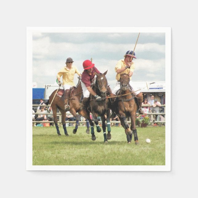 SERVILLETA DE PAPEL CABALLOS DEPORTIVOS (Anverso)