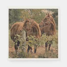 Servilleta De Papel Caballos simultáneos: servilletas de papel