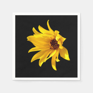 Servilleta De Papel Cabeza de la margarita amarilla Helenium Paper Nap