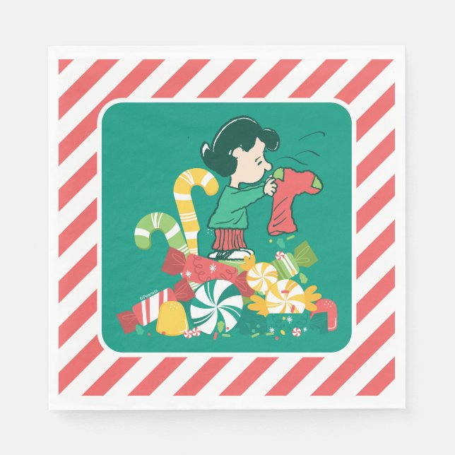 Servilleta De Papel Cacahuetes | Lucy, más hermosa (Anverso)