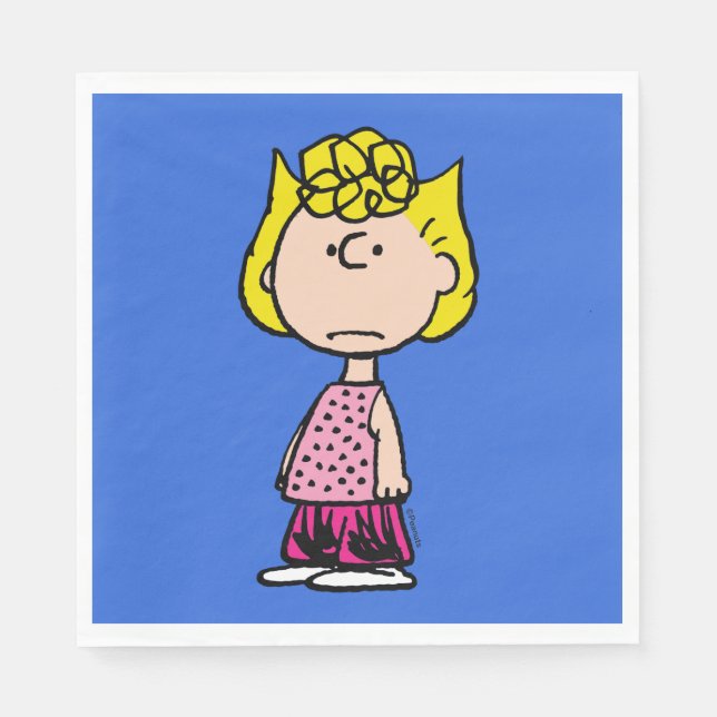 Servilleta De Papel Cacahuetes | Sally Brown (Anverso)