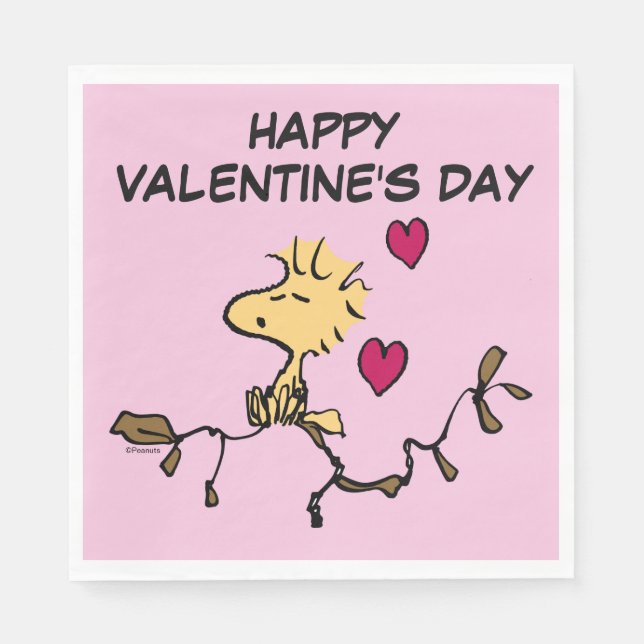 Servilleta De Papel Cacahuetes | Silbato de Woodstock (Anverso)