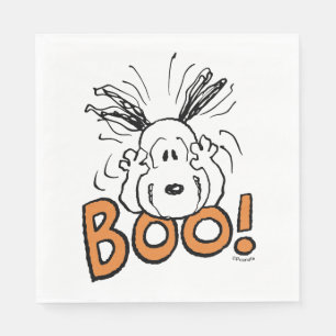 Servilleta De Papel Cacahuetes   Snoopy Boo