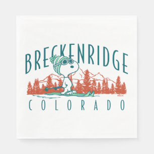 Servilleta De Papel Cacahuetes Snoopy Breckenridge Colorado