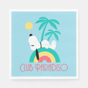 Servilleta De Papel Cacahuetes   Snoopy Deco Dreams Club Paradiso