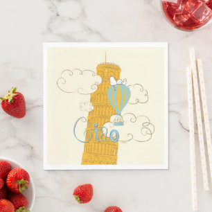 Servilleta De Papel Cacahuetes Snoopy & Woodstock Ciao