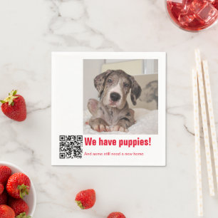 Servilleta De Papel Cachorro de Gran Danés en venta