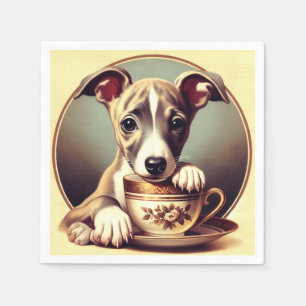 Servilleta De Papel Cachorro de Whippet