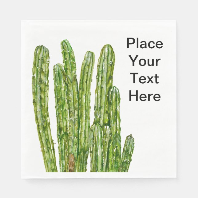 Servilleta De Papel Cacti 2 Napkin (Anverso)