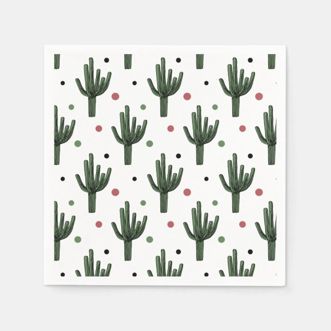 Servilleta De Papel Cactus (Anverso)