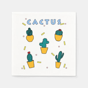 Servilleta De Papel Cactus