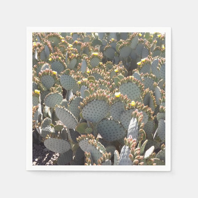 Servilleta De Papel Cactus Napkins (Anverso)