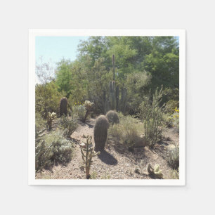 Servilleta De Papel Cactus Paper Napkin