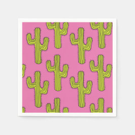Servilleta De Papel Cactus Paper Napkin