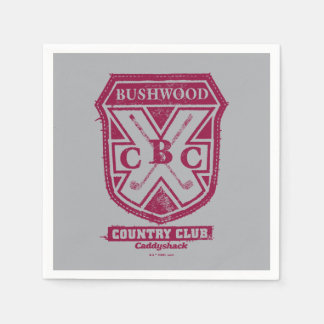 Servilleta De Papel Caddyshack | Escudo del club de campo Bushwood